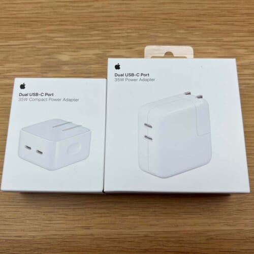 Apple、「デュアルUSB-Cポート搭載35W電源アダプタ」「デュアルUSB-C 