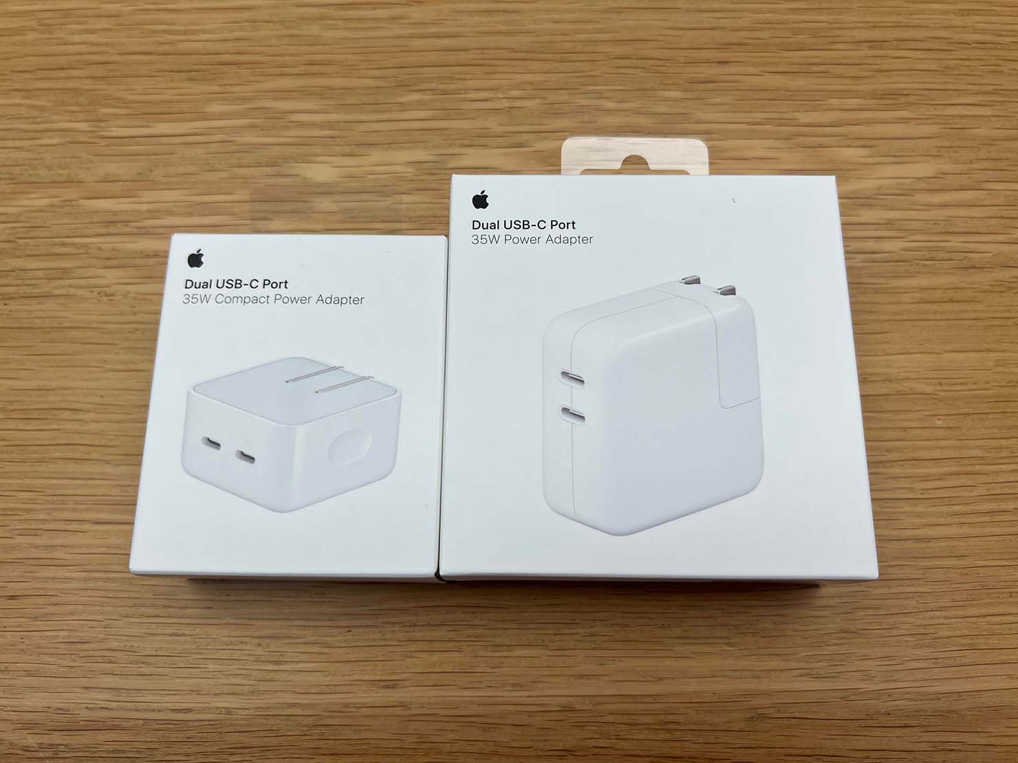 Apple、「デュアルUSB-Cポート搭載35W電源アダプタ」「デュアルUSB-C 